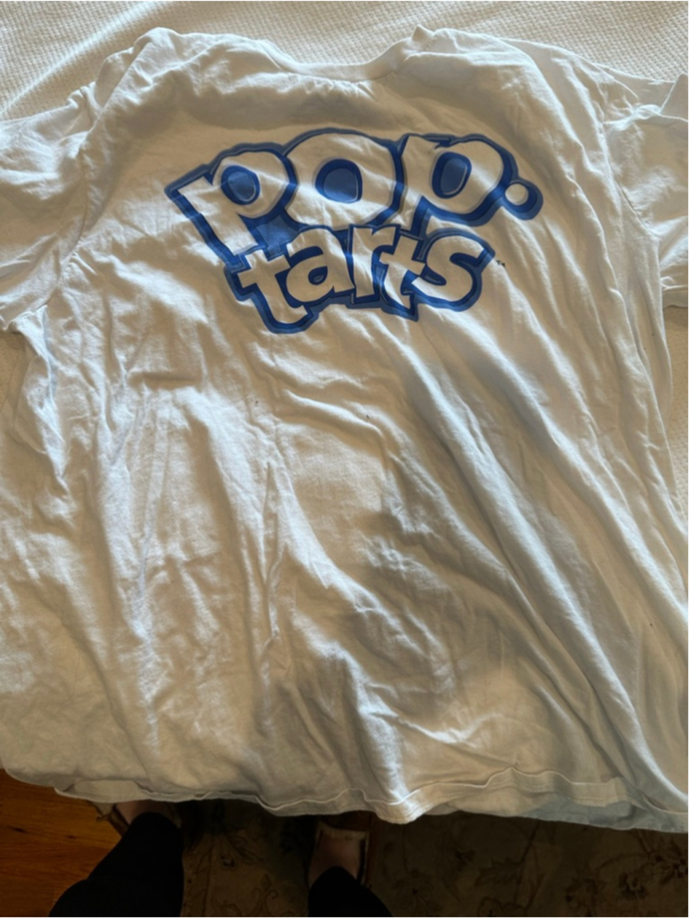 Men's Kellogg's Pop-Tarts Short Sleeve Tee XL White Blue